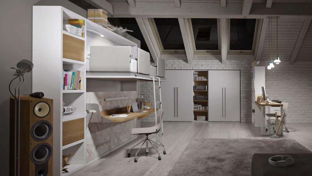 lits escamotables superposés enfant