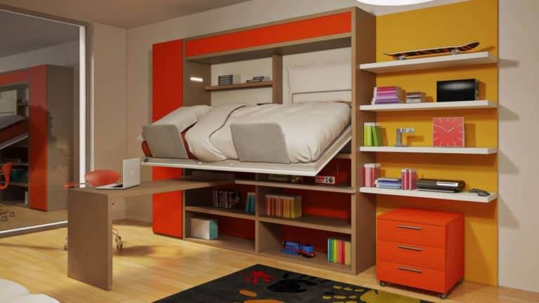 lit escamotable mezzanine pour enfant et adolescent fonctionnement