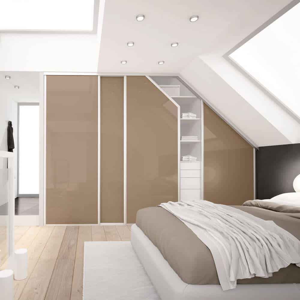 Dressing sous pente - meuble sous pente pour chambre