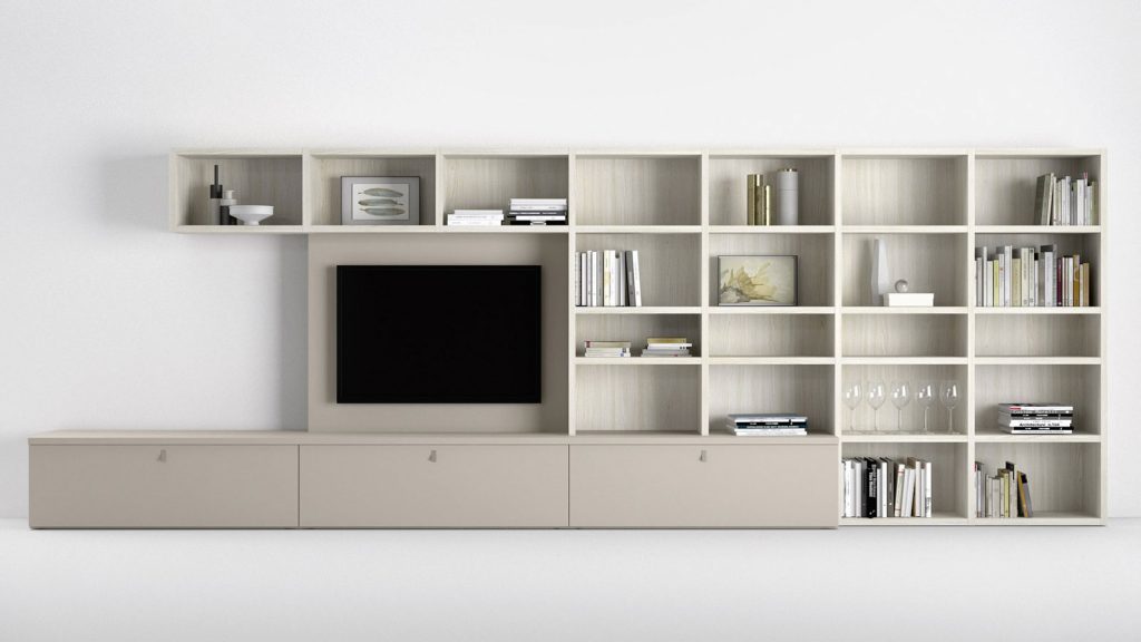 meuble tv design grenoble beige