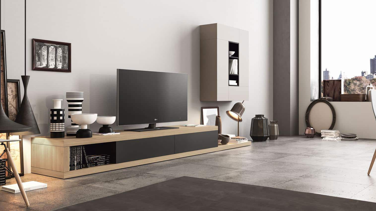  Meuble  TV  Design  Salon Optimal Annecy