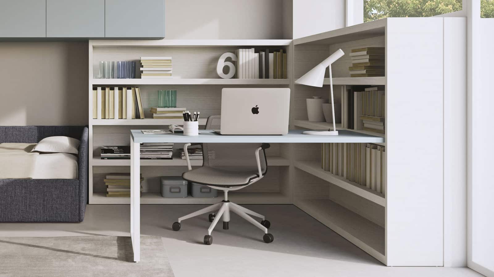 Bureau ados blanc