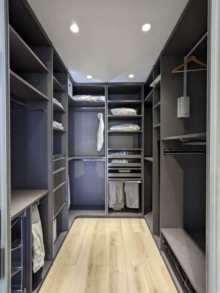 dressing en U