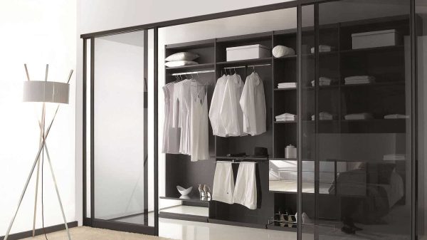 dressing portes verre