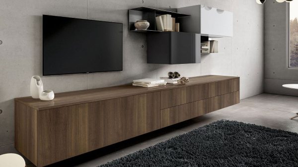 meuble tv industriel thonon bois
